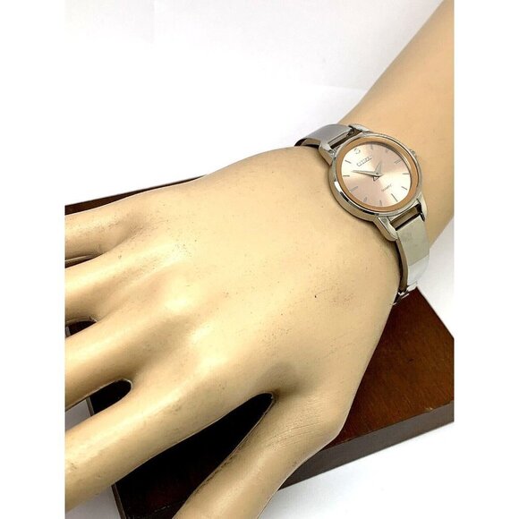Citizen Women's Watch EZ6370-56X Quartz Pink Dial 26mm Silver Bangle Ste… - Picture 3 of 12